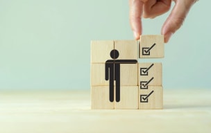 Wooden building blocks